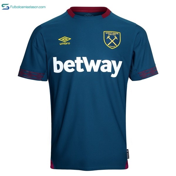 Camiseta West Ham 2ª 2018/19 Azul